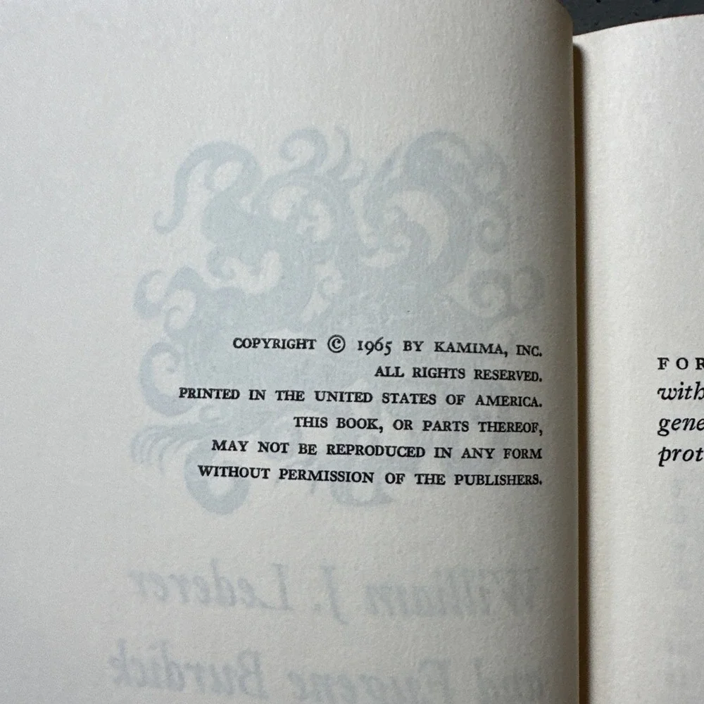 Sarkhan by William J Lederer and Eugene Burdick - 1965 Book Club Edition -HCDJ